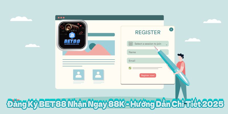Đăng Ký BET88 Nhận Ngay 88K - Hướng Dẫn Chi Tiết 2025