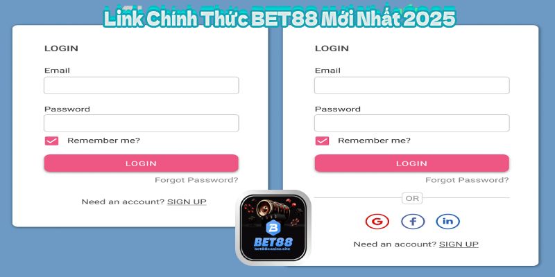 Link Chính Thức BET88 Mới Nhất 2025
