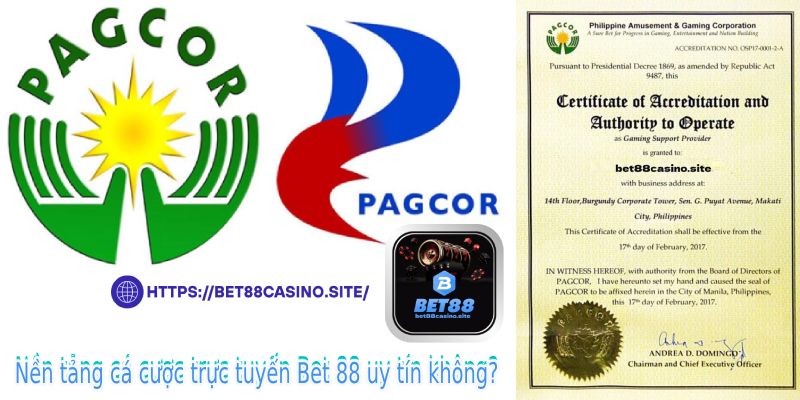 Nền tảng cá cược trực tuyến Bet 88 uy tín không?
