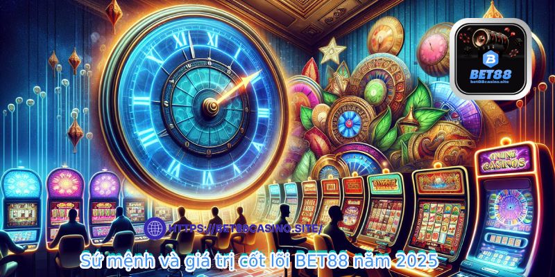 Sứ mệnh và giá trị cốt lõi BET88 năm 2025